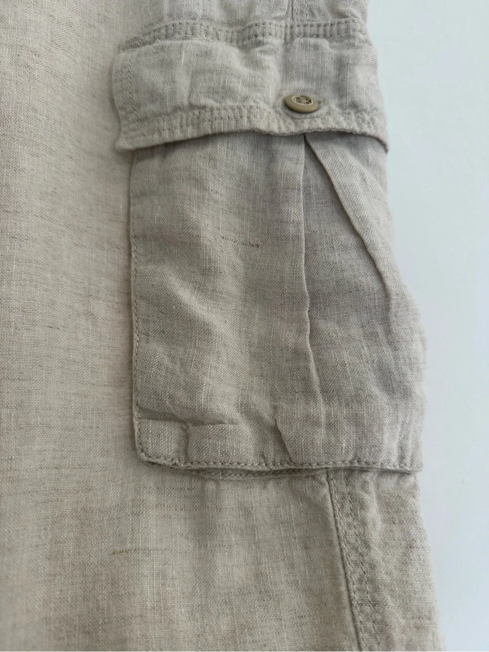 Tommy Bahama Relax Cargo Pants Linen Oatmeal Natural Minimal Beach Coastal